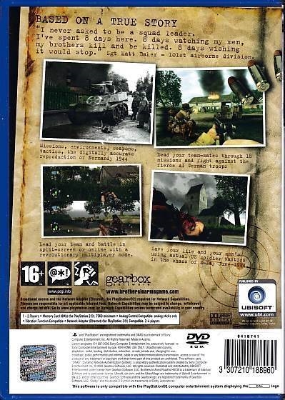 Brothers in Arms Road to Hill 30 - PS2 (B Grade) (Genbrug)